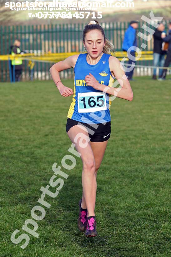 Senior womens 2020 Birtley Cross Country Relay, County Durham.  Photo: David T. Hewitson/Sports for All Pics